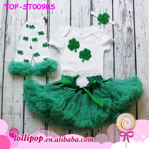 Cina fabbrica fantasia san valentino vestiti per bambini vestiti per bambini a buon mercato primavera ragazze abbigliamento moda set nova vestiti per bambini interi - Product Image 4