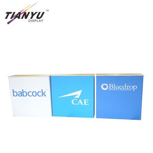 Gran descuento anuncio económico portátil tela de aluminio feria contra - Product Image 4