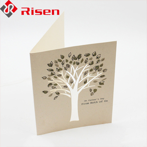 Tarjeta de felicitación/papel personalizado de la madre y el Día <span class=keywords><strong>del</strong></span> <span class=keywords><strong>Padre</strong></span> tarjeta - Product Image 5