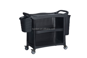 AF08637 Carrito <span class=keywords><strong>pequeño</strong></span> plegable para servicio <span class=keywords><strong>de</strong></span> restaurante y hotel Carrito <span class=keywords><strong>de</strong></span> <span class=keywords><strong>limpieza</strong></span> - Product Image 5