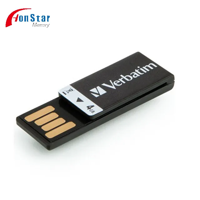 500 Mb Plastic Case Book Clip Shaped Usb Flash Drive