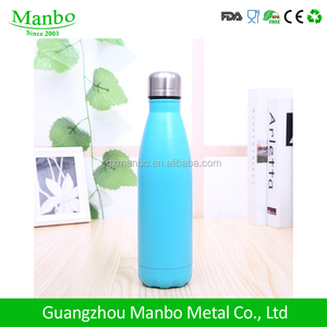 Yeni ürünler 500ml dış beyaz Opal mermer çift duvar su şişesi paslanmaz çelik - Product Image 5