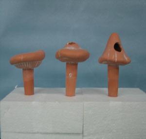 Estacas en forma de seta de terracota para decoración de jardín con función de autorriego de flores - Product Image 5