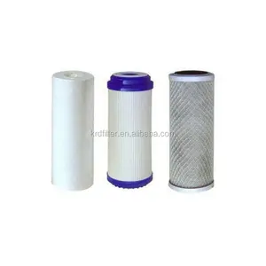 UDF CTO Activated Carbon Block Houtskool Filter Cartridge voor Residentiële RO Systeem