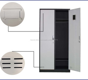 Muebles escolares Armarios de almacenamiento <span class=keywords><strong>Taquilla</strong></span> metálica de dos puertas - Product Image 4