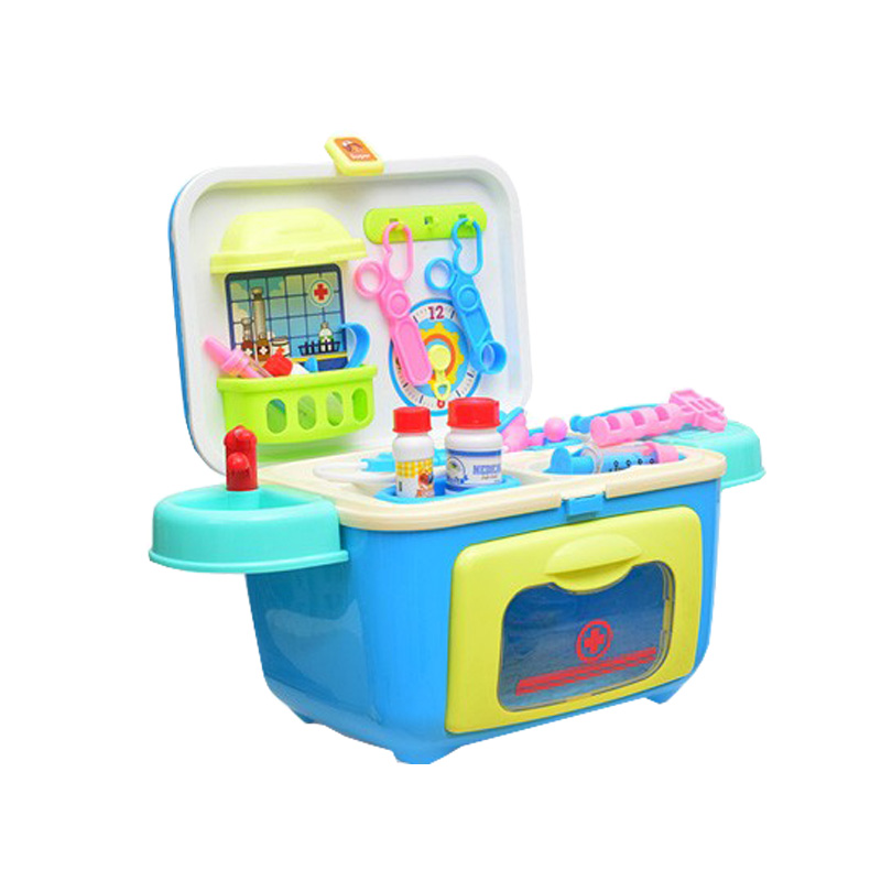 16 шт. Детские ролевые игры Игрушка Доктор Медицинский Набор доктора для детей