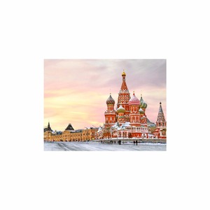 Rusia lugar famoso Catedral de <span class=keywords><strong>San</strong></span> <span class=keywords><strong>Basilio</strong></span> mosaico diamante pintura - Product Image 3