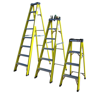 <strong>Lowes</strong> Price Industrial-Style <strong>Easy</strong> Folding Non-Slip Fiberglass Step Ladder for Warehouse School &amp; Hospital Use - Product Image 5