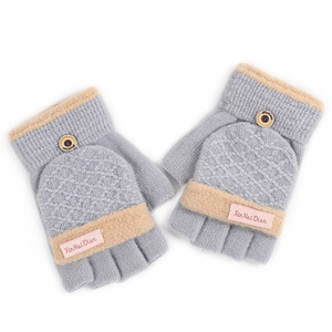 Donne Stretch Lavorato A Maglia <span class=keywords><strong>Senza</strong></span> <span class=keywords><strong>Dita</strong></span> Scaldino di Inverno Guanti Guanti - Product Image 6