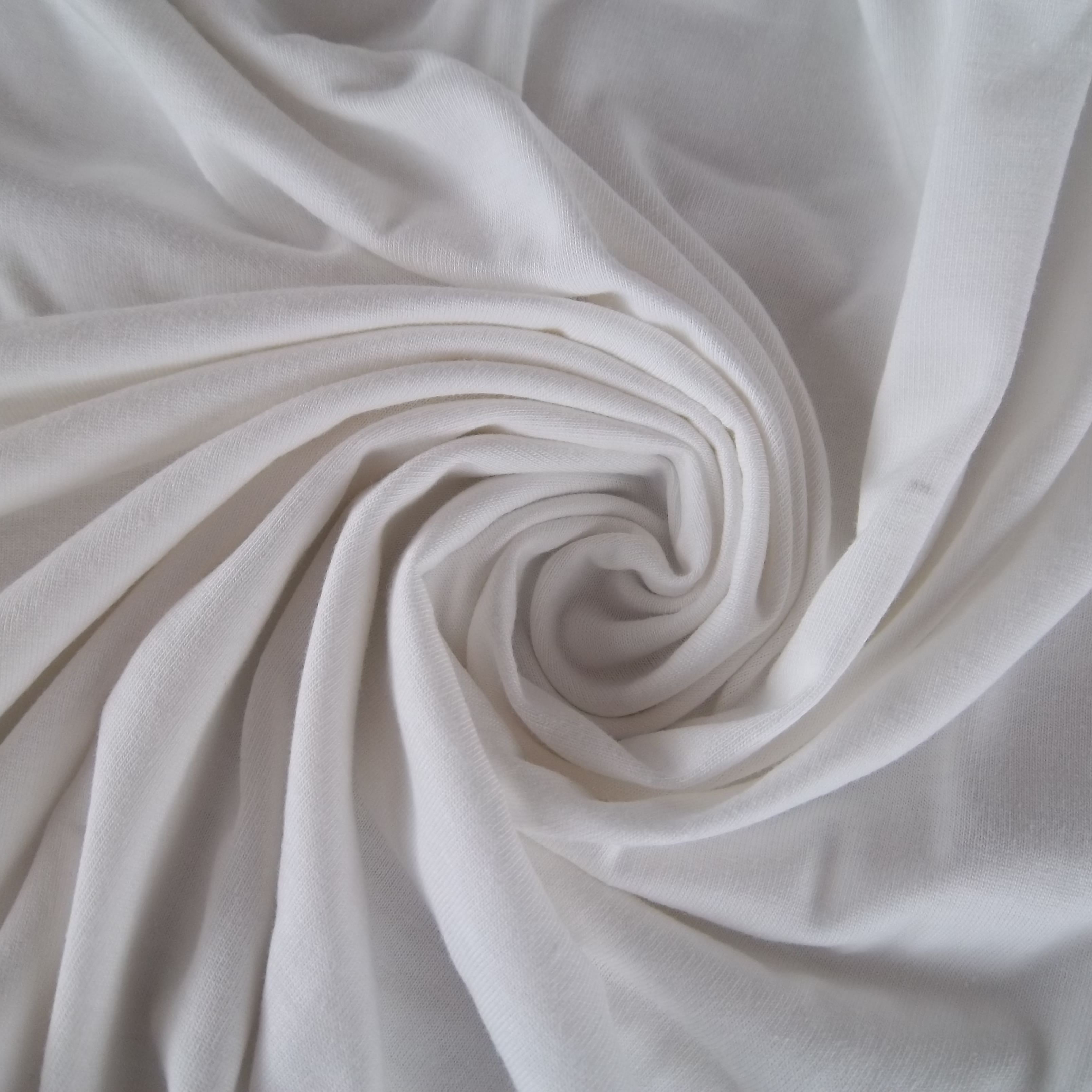 THX Organic cotton jersey fabric small MOQ Gots Certificated for baby products cloth diaper