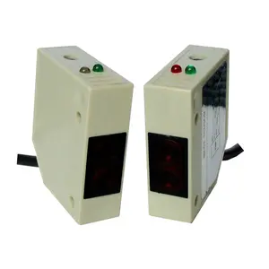 C40 5M Automatic Door Safety Infrared Through beam Optical Photoelectric Sensor Switch NPN/PNP 3 Wires 5Vdc/12V/24Vdc (IBEST)