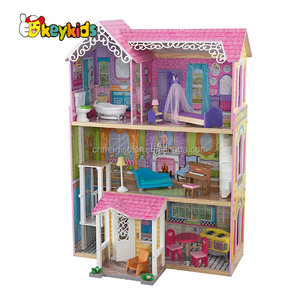 2023 nouvelle <span class=keywords><strong>maison</strong></span> de poupée en bois <span class=keywords><strong>miniature</strong></span> la plus chaude pour les filles W06A265 - Product Image 2