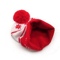 Casquette Haute Quali Gorras Vintage Pijama Fleece Red Winter Beanie