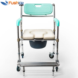 Silla de transferencia de aluminio <span class=keywords><strong>para</strong></span> discapacitados, reposapiés antiinclinación - Product Image 3