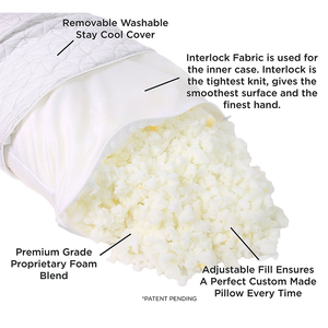 Productos de China caliente al por mayor almohada rallado almohada de espuma de memoria - Product Image 3