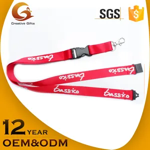 2017 de alta calidad sublimación personalizado lindo animal print lanyards