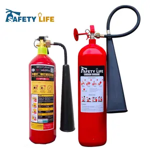 Portable 5kg co2 fire extinguisher carbon dioxide spray