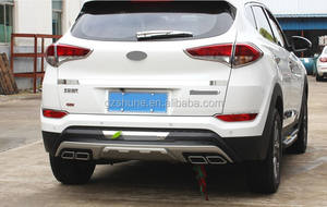 Di alta Qualità ABS Anteriore e Protezione Paraurti Posteriore Per <span class=keywords><strong>Hyundai</strong></span> <span class=keywords><strong>Tucson</strong></span> 2015-2018 <span class=keywords><strong>accessori</strong></span> Auto - Product Image 6
