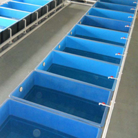 Réservoir d'eau rectangulaire en fibre de verre ZHY personnalisé, de haute qualité, durable, étanche, avec garantie d'usine d'un an