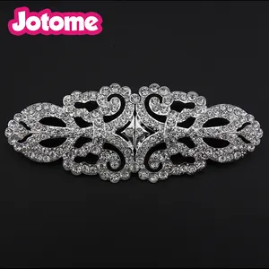 Strass Curseur Fermeture Fermoir Broche pour Bouquet Ceinture