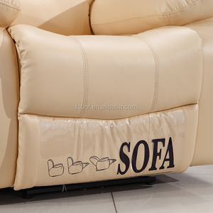 Home cinéma haut-parleur inclinable avec porte-gobelet avec réfrigérateur fauteuil inclinable avec tabouret SC-52-2 - Product Image 4