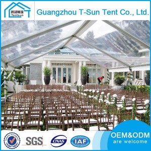 Techo De <span class=keywords><strong>Lujo</strong></span> al aire libre Gran Carpa Claro Transparente Tienda De La Boda de La Venta Caliente - Product Image 6
