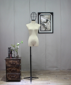 80F-1 Maniquí femenino <span class=keywords><strong>de</strong></span> cuerpo superior <span class=keywords><strong>de</strong></span> tela para mujer con brazos <span class=keywords><strong>de</strong></span> madera Maniquí <span class=keywords><strong>de</strong></span> <span class=keywords><strong>modista</strong></span> - Product Image 5