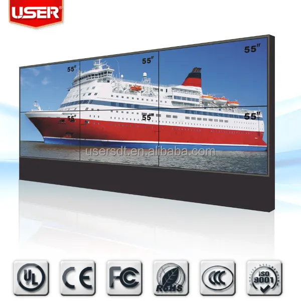 40 Inch DID LCD Video Wall Wall-Monunted Narrow Bezel LCD Video Wall For Advertising Display,Large Advertising Lcd Screens