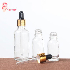 Hecho en China de lujo sello único en forma de 40ml botella de suero de vidrio con pipeta cuentagotas botella en acciones - Product Image 5