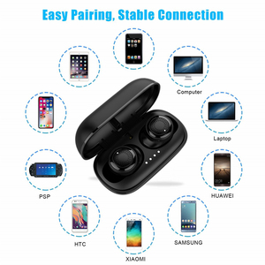 Trung quốc tốt nhất nhỏ nhất mini trong tai tai nghe trong tai tai nghe vô hình 5.0 tws đúng không dây stereo bass tai nghe <span class=keywords><strong>bluetooth</strong></span> với mic - Product Image 6