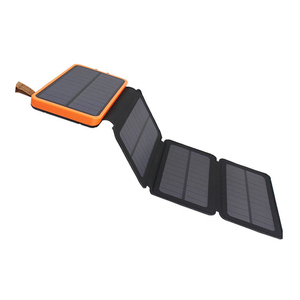 Batterie Externe <span class=keywords><strong>Solaire</strong></span> Pliable Haute Capacité 4 Sections pour Téléphone et Accessoires Mobiles, Chargement Panneaux Solaires 30000mAh 20000mAh 10000mAh - Product Image 2