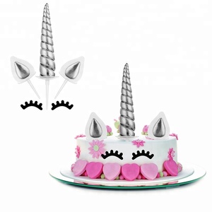 Nicro gros bébé fille <span class=keywords><strong>licorne</strong></span> Hapyy fête d'<span class=keywords><strong>anniversaire</strong></span> décoration noël mariage bébé enfants joyeux <span class=keywords><strong>anniversaire</strong></span> <span class=keywords><strong>licorne</strong></span> gâteau Topper - Product Image 1