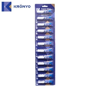 kronyo 502 cyanoacrylate colle <span class=keywords><strong>forte</strong></span> super <span class=keywords><strong>glue</strong></span> pour le plastique. - Product Image 1