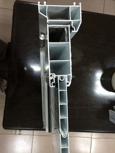 การออกแบบที่ทันสมัยหอยสังข์โปรไฟล์Upvc/พีวีซีประตูห้องน้ำราคาบังคลาเทศสำหรับบ้าน - Product Image 5