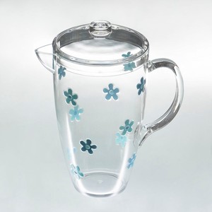 Bouteille d'eau froide à motifs de fleurs à cinq pétales de 2500 cc - Product Image 4