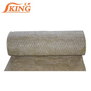 Rouleau de laine thermique industriel, 75mm, avec mailles en fil ss, isolation thermique - Product Image 1