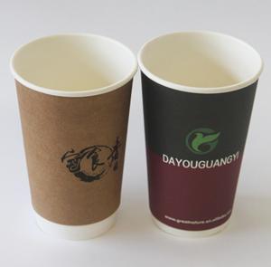 Tùy Chỉnh Cá Nhân Thương Hiệu Dùng Một Lần Takeaway 16 Oz Cho Đồ Uống Tường Đôi Nóng Uống Cốc Giấy - Product Image 4