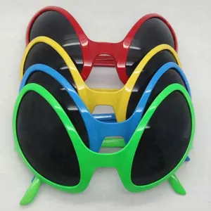 Hot Sales Cheap Crazy 2017 Multi-Color Alien Party Sunglasses for any event