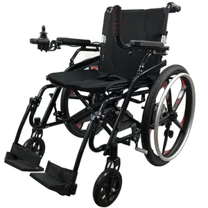 Lightweight Cheapest Folding Portable Aluminum Magnesium Motorized Wheelchair