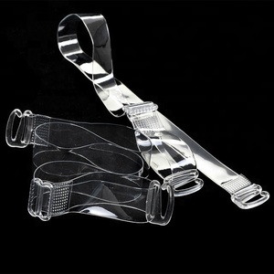 Bandoulière de soutien-gorge invisible <span class=keywords><strong>transparente</strong></span> avec sangle de soutien-gorge élastique en plastique réglable - Product Image 2