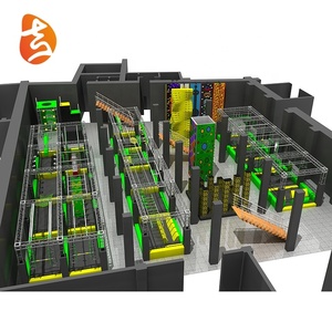 <strong>Free</strong> New <strong>Design</strong> Children Adventurous <strong>Games</strong> Amusement Park Equipment Ninja Obstacles <strong>Course</strong> for Kids and Adults - Product Image 1