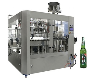 Isobare Vullen Bier Making Machine Glazen Fles Bier Fles Productielijn - Product Image 1