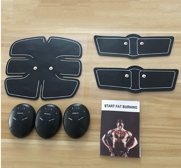 6 Paket Abs Toner Wireless Ab Trainer Ems taille Trimmer Elektronische Bauchmuskeln Stimulation Ab Gürtel Für Männer mann