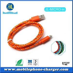 1 / 2 / 3 M Cable Usb fuerte trenzado tela Micro Usb Data Sync Cable cargador plomo - Product Image 3