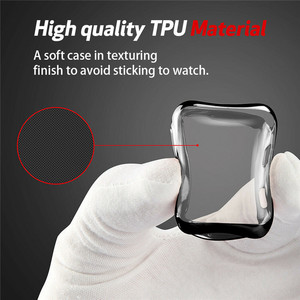 Penutup Casing Pelindung Menyeluruh TPU Transparan Lembut untuk Apple Watch 38Mm - Product Image 6