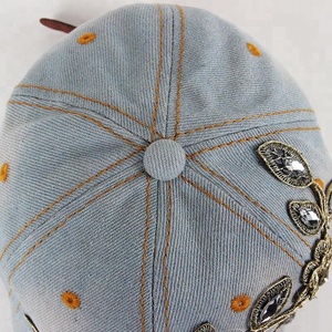 China manufacturer <span class=keywords><strong>paste</strong></span> Rhinestone vine embroidery baseball cap - Product Image 6