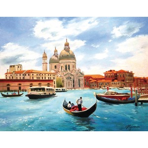 Homfun — toile de diamant 5D, broderie strass, points de croix, à perceuses complètes, pour bricolage, <span class=keywords><strong>peinture</strong></span> avec chiffres - Product Image 1