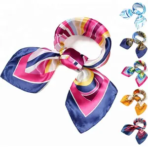 Bán Buôn Kích Thước Nhỏ 50*50Cm Trang Phục Nghề Nghiệp Cổ Tie Scarf