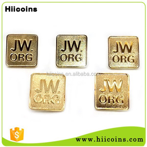 Jw Nguồn Cung Cấp Bán Buôn Jehovah Nhân Chứng Quảng Trường Màu Xanh Phụ Kiện Sản Xuất Trâm Phù Hiệu Kim Loại Cứng Mềm Men Jw. ORG Ve Áo Pins - Product Image 2