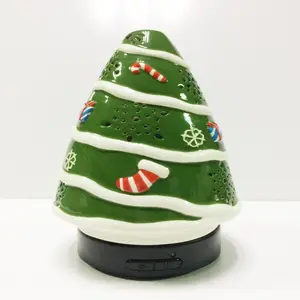 Weihnachts baum Keramik Aroma Diffusor Ultraschall 100ml Mini Luftbe feuchter Aroma therapie Diffusor